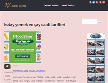 Tablet Screenshot of kolaylezzet.com